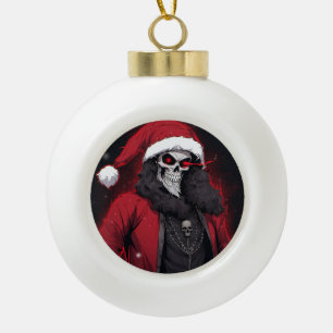 Adorno De Cerámica Tipo Bola Guay Creepy Personalizado de Anime Santa Skull Zom