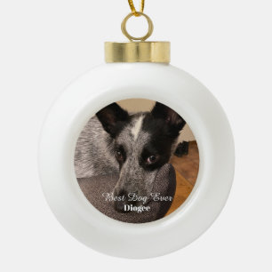 Adorno De Cerámica Tipo Bola HAMbWG - Bombilla de Navidades - Su bola de cerámi