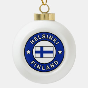 Adorno De Cerámica Tipo Bola Helsinki Finlandia