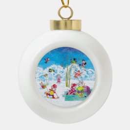 Adorno De Cerámica Tipo Bola hockey