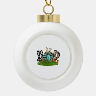 Adorno De Cerámica Tipo Bola Hop Easter