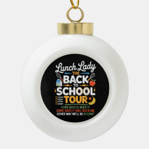Adorno De Cerámica Tipo Bola Humor alimentario de vuelta a la escuela