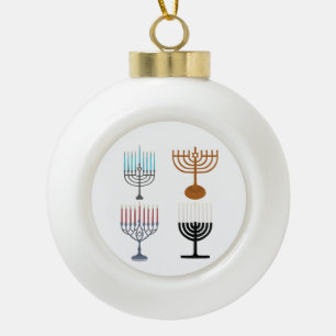Adorno De Cerámica Tipo Bola Judaísmo Hanukkah Religión judía