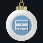 Adorno De Cerámica Tipo Bola La Argentina<br><div class="desc">La Argentina</div>