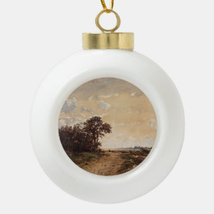 Adorno De Cerámica Tipo Bola La Forêt De Fontainebleau Aux Environs De Barbizon