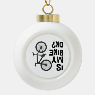 Adorno De Cerámica Tipo Bola ¿Mi bicicleta está bien?