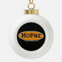 Adorno De Cerámica Tipo Bola Mopar - Ornamento de Navidad de bolas de cerámica 