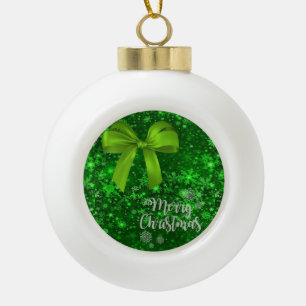 Adorno De Cerámica Tipo Bola Navidades Ornamento de bolas de cerámica, Feliz Na