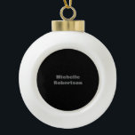Adorno De Cerámica Tipo Bola Nombre propio de adición Minimalista de la placa n<br><div class="desc">Aquellos que lo vean dirán qué diseño simple y no podrán quitar la vista de esto. Es un diseño muy elegante,  muy estético y muy sencillo. Con tal sencillez,  inmediatamente se reflejará la personalidad que se tiene y la sensibilidad de su trabajo.</div>