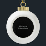 Adorno De Cerámica Tipo Bola Nombre propio de adición Minimalista de la placa n<br><div class="desc">Aquellos que lo vean dirán qué diseño simple y no podrán quitar la vista de esto. Es un diseño muy elegante,  muy estético y muy sencillo. Con tal sencillez,  inmediatamente se reflejará la personalidad que se tiene y la sensibilidad de su trabajo.</div>