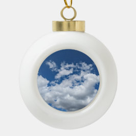 Adorno De Cerámica Tipo Bola Nubes suaves