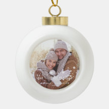 Nuestra primera foto de Navidad