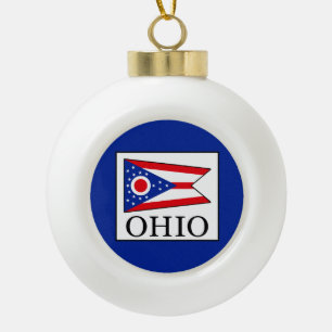 Adorno De Cerámica Tipo Bola Ohio