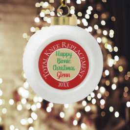 Adorno De Cerámica Tipo Bola Ornamento biónico (reemplazo de rodilla) de Navida