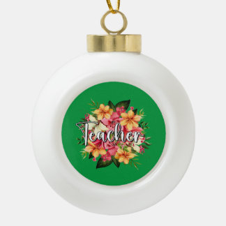 Adorno De Cerámica Tipo Bola Ornamento con marco de copo de nieve