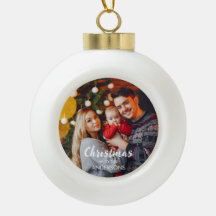 Ornamento de árbol de Navidad personalizado