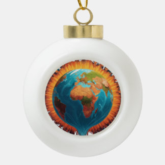 Adorno De Cerámica Tipo Bola Ornamento de bolas cerámicas