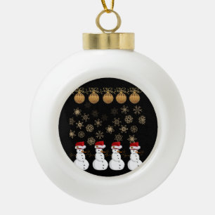 Adorno De Cerámica Tipo Bola Ornamento de bolas de cerámica para navidades, hom
