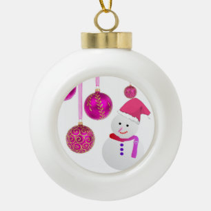 Adorno De Cerámica Tipo Bola Ornamento de bolas de cerámica para navidades, hom