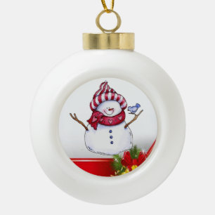 Adorno De Cerámica Tipo Bola Ornamento de bolas de cerámica para navidades, hom
