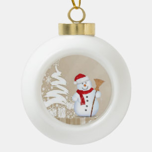 Adorno De Cerámica Tipo Bola Ornamento de bolas de cerámica para navidades, hom