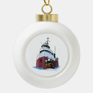 Adorno De Cerámica Tipo Bola ornamento de cerámica para remolcadores y carguero