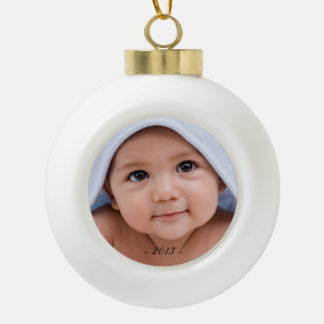 Adorno De Cerámica Tipo Bola Ornamento de la foto