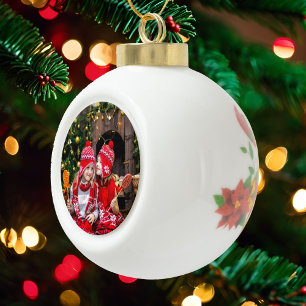 Adorno De Cerámica Tipo Bola Ornamento de regalo de árbol de Navidad