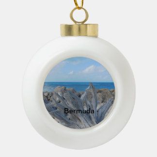 Adorno De Cerámica Tipo Bola Ornamento del árbol de navidad de Bermudas