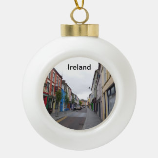 Adorno De Cerámica Tipo Bola Ornamento del navidad de Irlanda