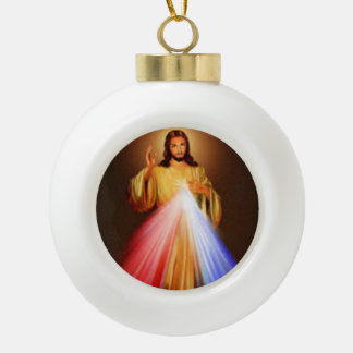 Adorno De Cerámica Tipo Bola Ornamento divino del navidad de la misericordia