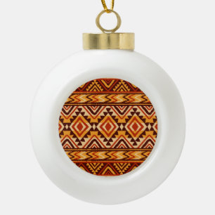 Adorno De Cerámica Tipo Bola Ornamento étnico navajo: sin costura vintage
