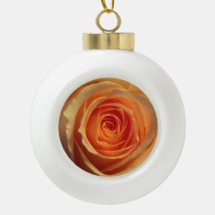 Adorno De Cerámica Tipo Bola Ornamento rosa amarillo