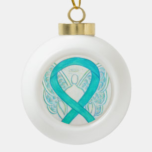 Adorno De Cerámica Tipo Bola Ornamentos de ángel de la cinta de la toma de conc