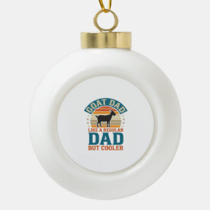 Adorno De Cerámica Tipo Bola Papá Cabra Como un Papá Regular Pero Más Guay Cami