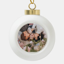 Personalized Gingerbread Christmas Snowflake Frame