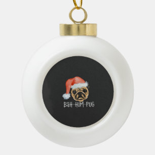 Adorno De Cerámica Tipo Bola Pijama divertido de Navidad para mamá y papá de Pu
