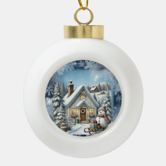 Adorno De Cerámica Tipo Bola Placas únicas de papel de verano vintage