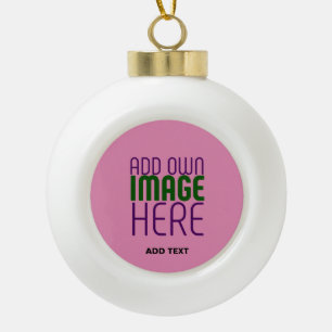 ADORNO DE CERÁMICA TIPO BOLA PLANTILLA DE TEXTO DE IMAGEN DE ROPA CALIENTE EDIT