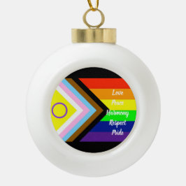 Adorno De Cerámica Tipo Bola Pride