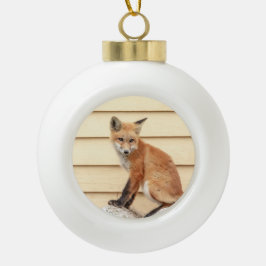 Adorno De Cerámica Tipo Bola Red Fox Kit en el Valle de Hudson
