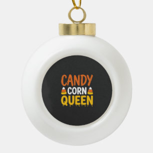 Adorno De Cerámica Tipo Bola Reina de Caramelo de Halloween Gráfico_1
