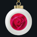 Adorno De Cerámica Tipo Bola Rosa rosa rojo romántico v2<br><div class="desc">Rosa rosada y roja romántica.</div>