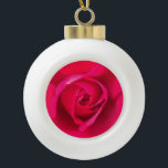Adorno De Cerámica Tipo Bola Rosa rosa rojo romántico v2<br><div class="desc">Rosa rosada y roja romántica.</div>