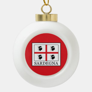 Adorno De Cerámica Tipo Bola Sardegna