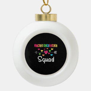 Adorno De Cerámica Tipo Bola Segundo curso del equipo de la Escuela de Camisas 