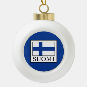 Adorno De Cerámica Tipo Bola Suomi