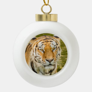 Adorno De Cerámica Tipo Bola tigre en adorno de bola de cerámica