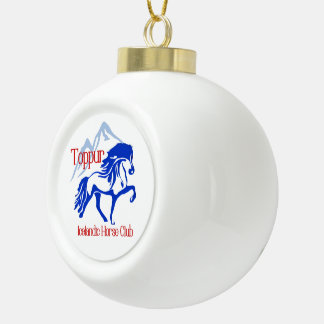 Adorno De Cerámica Tipo Bola Toppur Ornament