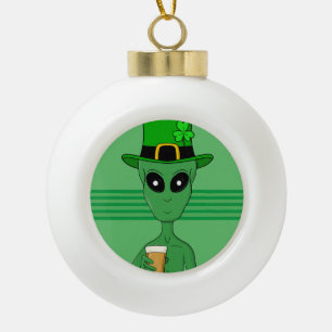 Adorno De Cerámica Tipo Bola Un extranjero de St. Patrick